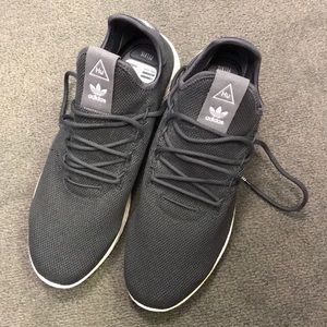 Gray Pharrell Williams HU tennis shoes